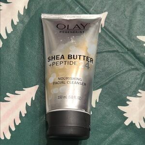 New OLAY Regenerist Nourishing Facial Cleanser - Silver and Black